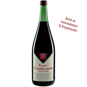 Roter Traubensaft Naturtrüb