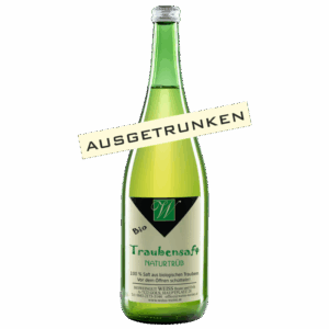 Weisser Traubensaft naturtrüb