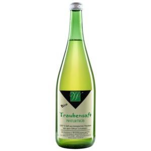 Weisser Traubensaft naturtrüb