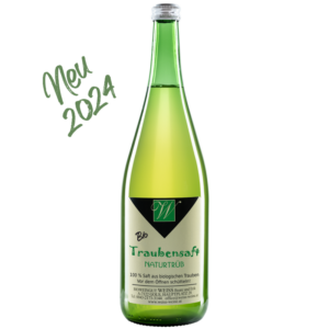 Weisser Traubensaft naturtrüb